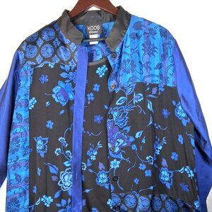 Koos 2-piece 100% Silk Jacket and Cami Set Size Large